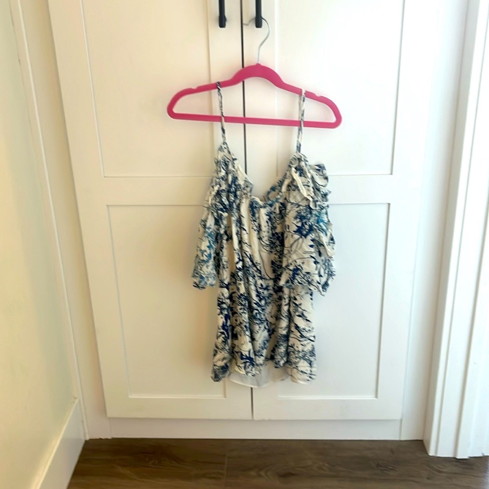 Women’s floral Parker top